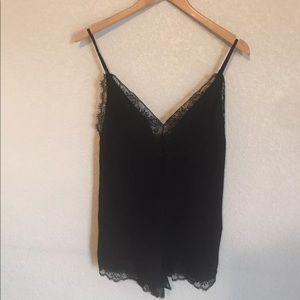Black Lace EXPRESS romper Size. XS